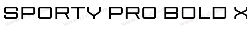 Sporty Pro Bold XP字体转换 Sporty Pro Bold XP字体转换